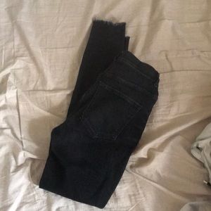 Express high waisted denim perfect curves jean